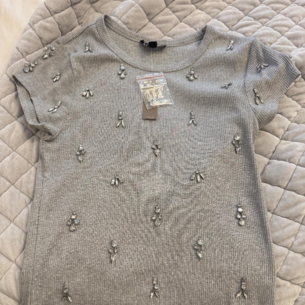 Jcrew jeweled shirt